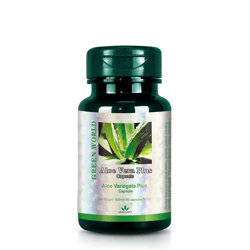 Green World Aloe Vera Plus Capsule by Green World Health