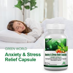 Green World Anxiety and Stress Relief Capsule