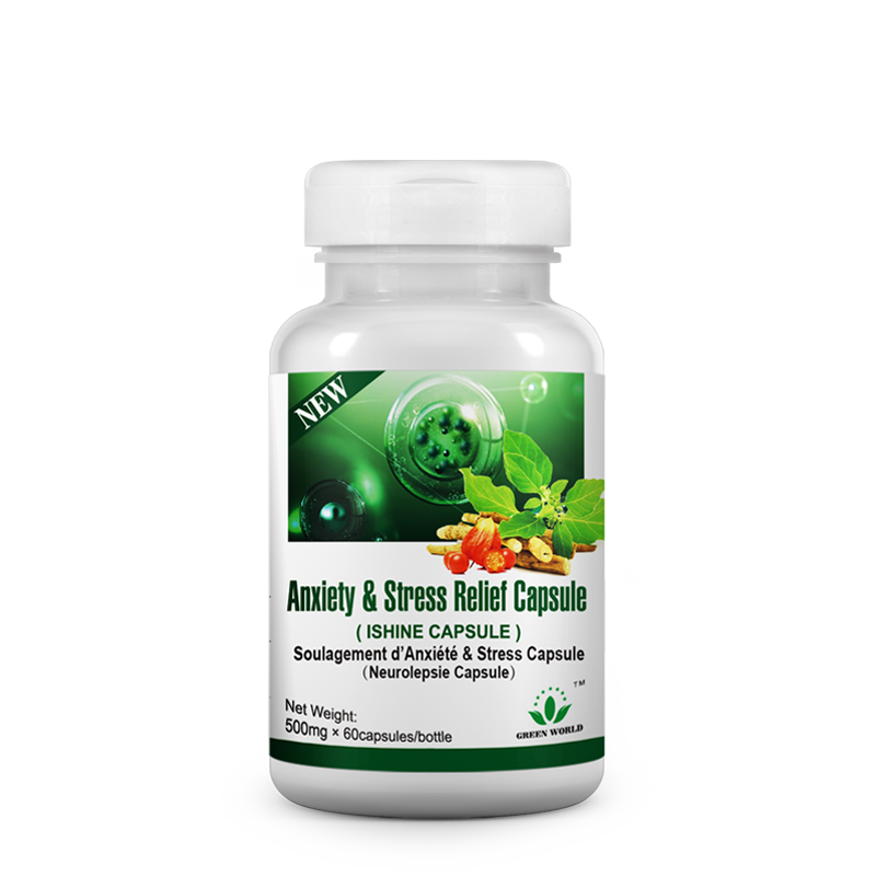 Green World Anxiety and Stress Relief Capsule