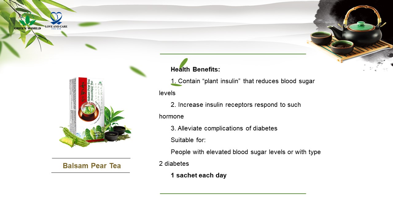 green world balsam tea