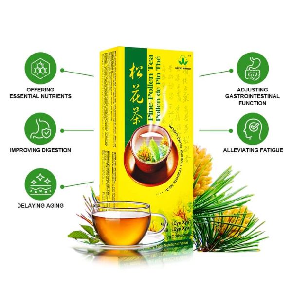 Pollen Tea Pine Pollen Tea - Green World International